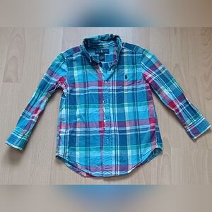 Polo Ralph Lauren Multicolor Plaid Shirt 4T